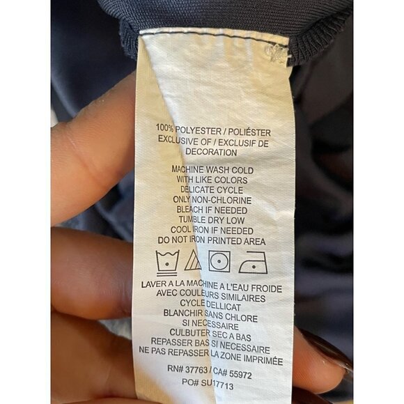 Callaway Opti Dry Lightweight Golf Polo Navy Grey Mens Large - Picture 6 of 7